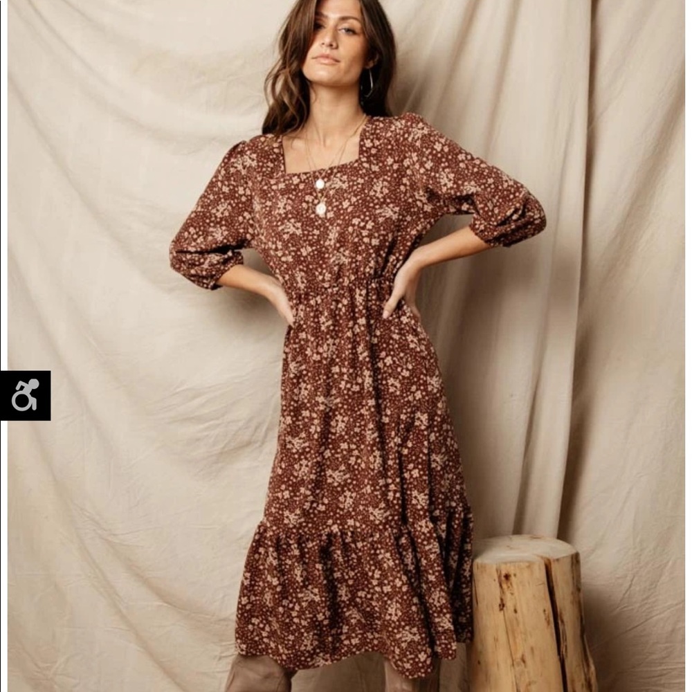 Böhme Serena Midi dress